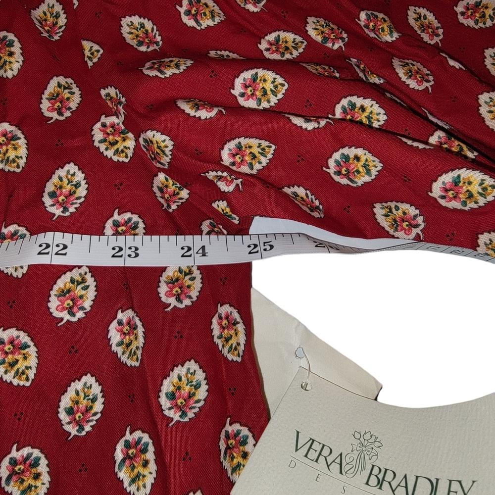 VTG NWT Vera Bradley Designs Button-Front Shirt Size L - Picture 4 of 11